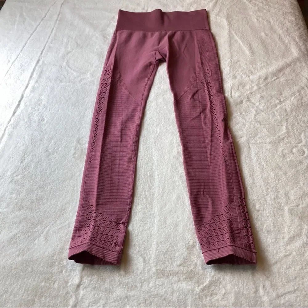 Gym Shark Dark Pink Compression Leggings